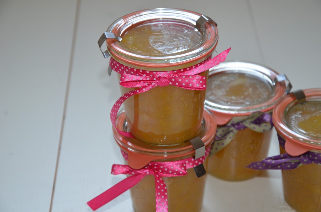 Orangen-Apfel-Ingwer-Marmelade